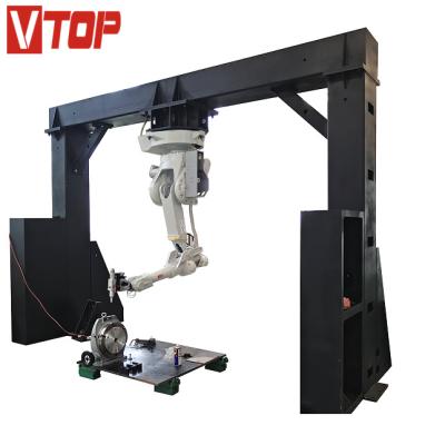 China Laser CUTTING Cutter 3d Robot Arm Cutting Machine For Tube And Metal Sheet for sale