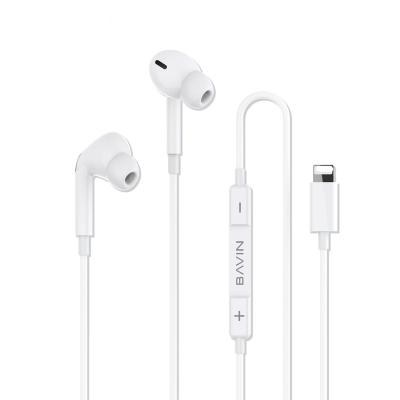 China BAVIN HX832 Universal 3.5mm Jack Wired Earphone High Quality Stereo Sound Earphone Perfect Audio Unique Design For iPhone/Type-C for sale