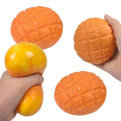 China Manufacturers Direct Food Artificial Soft Squeeze Squeeze Toy TPR Bread Extrusion Pressure Decompression Fun Toys for sale