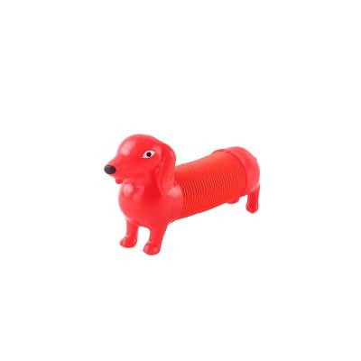 China TPR Manufacturer's New Plastic Stretch Spring, Tube, Dog Lead, Children's Popular Toys for sale