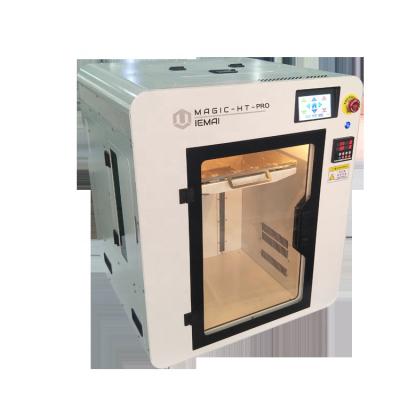 China High precision 3d printer MAGIC-HT-PRO digital printer for make PEEK PEI high performance model for sale