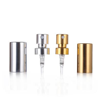 China Non Spill 13mm/15mm Mini Aluminum Crimp Mist Sprayer Perfume Pump Sprayer Mini For Perfume Bottle for sale