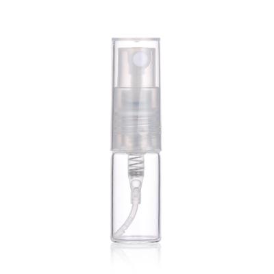 China Good Quality Personal Care Glass Bottle 1ml/1.5ml Mini Glass Cosmetic Perfume Bottle for sale