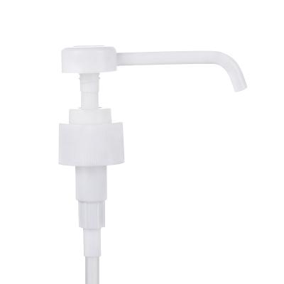 China Good Quality Non-refillable Hand Wash Lotion Pump 24/410 Plastic Lotion Pump Long Screw Nozzle Dispenser for sale