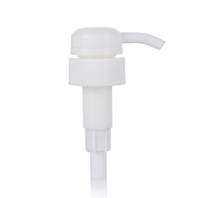 China 30/400 Non Refillable White Plastic Hand Wash Pump Dispenser PP Liquid Soap Dispenser for sale