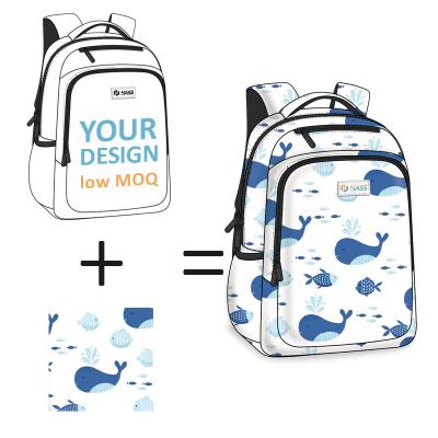 China Top Selling Waterproof Custom Print OEM Boy and Girl Child Backpack Cute Waterproof School Bag for Teens for sale