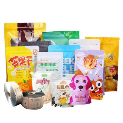 China Custom Food Logo Food Grade Digital Printing Holder Up Pouch With Zipper For Dry Fish Food Smell Proof Mylar Foil Tote Bag for sale