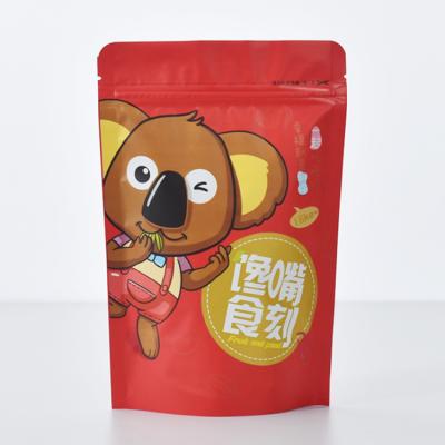 China Factory Price Recyclable Custom Printed Low MOQ Stand Up Pouch Self Stand Up Candy Plastic Bag for sale