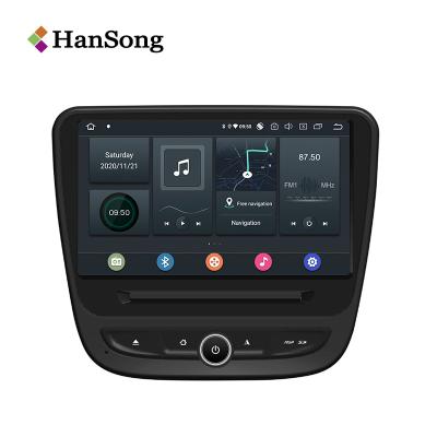 China Wholesale GPS Hansong Factory Built-in Microphone Car Android DVD Player for sale