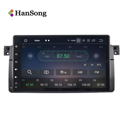 China GPS quad core PX30 1 din android10.0 9 inch car radio navigation gps audio system for universal multimedia for sale