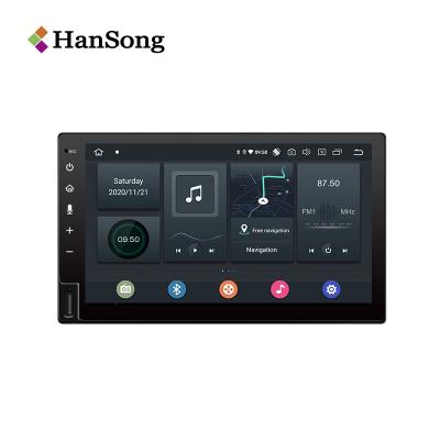 China 7 Inch Radio Touch Screen Car DVD Multimedia Player Amplifier Hansong 1DIN for sale