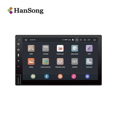 China Amplifier Hansong 1DIN 7 Inch Touch Screen Car DVD Multimedia Radio Player for sale