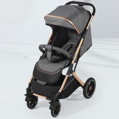 China New design foldable baby travel stroller, multifunctional stroller for baby, 3 in 1 baby carriage with cup plug for sale