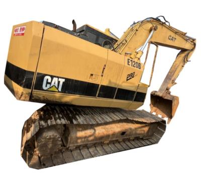 China 12 Ton Cheap Used Crawler Excavator Caterpillar E120B Mini Hydraulic Backhoe Excavator For Sale 0.55m² ³ for sale