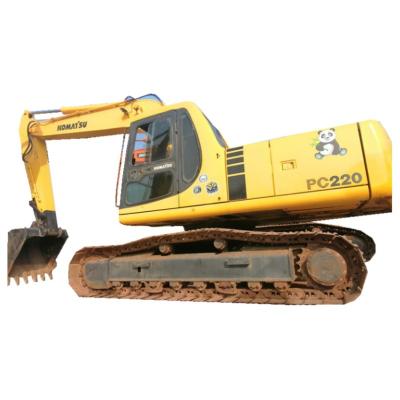 China 22 Ton Cheap Used Crawler Excavator Komatsu PC220-6 Backhoe Hydraulic Excavator For Sale 1m′ ³ for sale