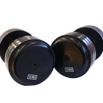 China Abrasion Resistance and Gym Hex Dumbbell Rubber Commercial Factory Direct Adjustable Dumbbell Set for sale