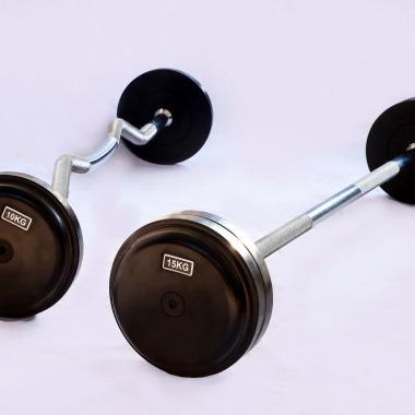 China Abrasion Resistance And Cheap Home Fitness Equipment 50kg Barbell Set Adjustable Barbell for sale