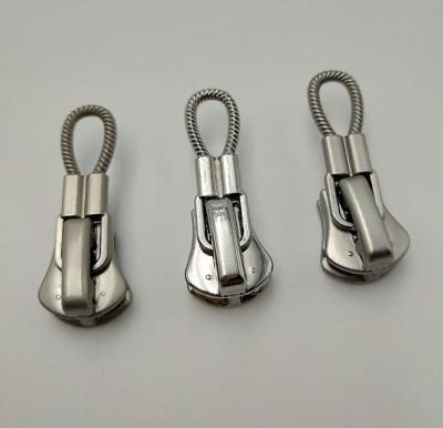 China Gold Color Nickel Free Zipper Pull Practical Durable Bags Bottom Coat Others Coats Zipper Sliders for sale