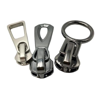 China Wholesale Luggage Zipper Pull Zipper Nickel Free Manufacturing Slider for sale