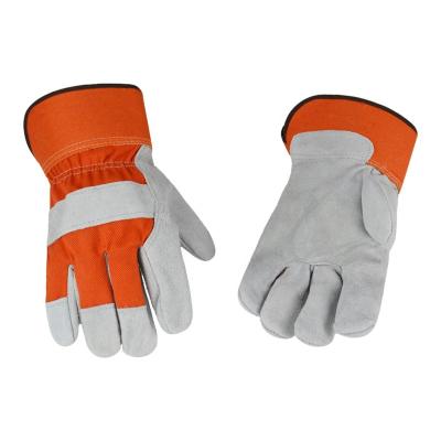 China Hot Selling Work Tool Soft Leather Firefighter Anti-Slip Welding Work Gloves for sale