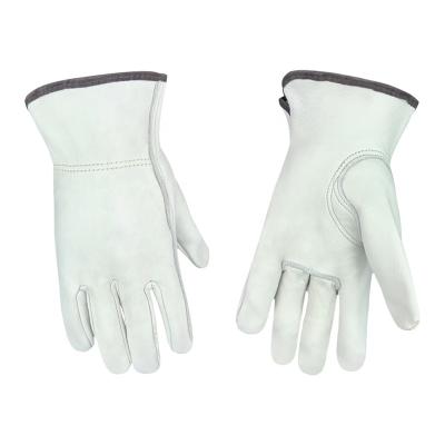 China Anti-Slip General Purpose Gloves Leather Oilfield Industry Welding Riding Safety Gloves Construction for sale