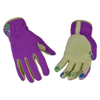 China Hot Selling Microfiber Household Anti-slip Rubber Machinery Gardening Gloves For Women Gardening Gloves for sale