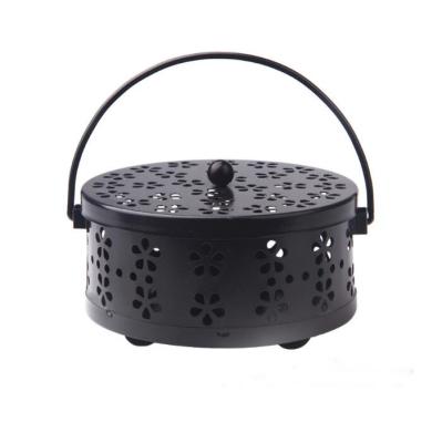 China Modern Portable Home Censer / Metal Mosquito Coil Box / Home Decoration for sale