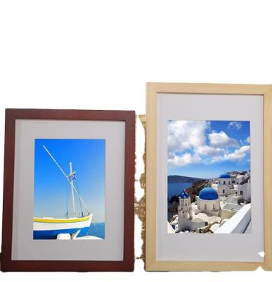 China Other wholesale solid wood wall hanging photo frame/painting wood frame/wall photo frame 8 inch for sale