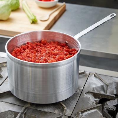 China Stocked Heavy Duty Aluminum Pot Pan Cookware Soup Cooking Pots Frying Pan 6QT Commercial Large Induction Stock for sale