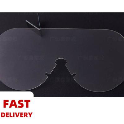 China 2021 Thickness Color Waterproof Width And Curvature Can Be Customized Flat PC Anti Blue Lens for sale