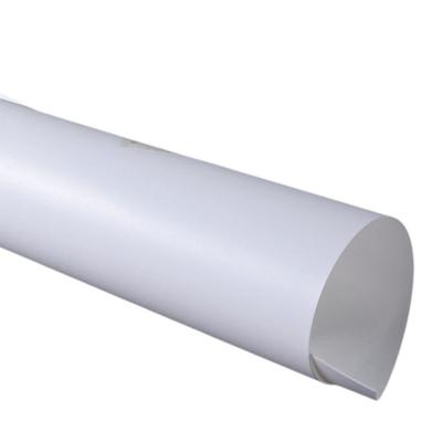 China Waterproof Opaque Fine Sande And Rough Surface White Frosted Rigid Extrusion PVC Sheet for sale