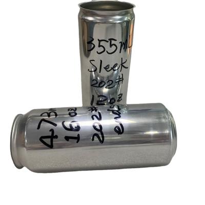 China Manufacturer Beverage 355ml Aluminum Beverage Cans for sale