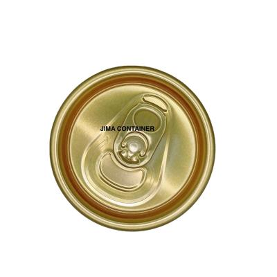 China 2021 202# non-refillable aluminum cover, 200# CDL cover cans cover aluminum cover gold color for sale