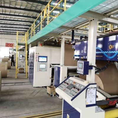 China Tobacco Corrugated Cardboard Production Line Die Cutting Machine Used for sale