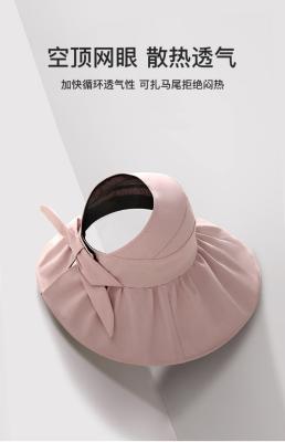 China Protective Summer Sunscreen Hat breathable Women Sun Screen Cap for sale