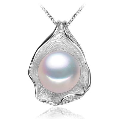 China ATHENAA New Design Silver Shell Pearl Jewelry Fashion Necklaces For Women for sale