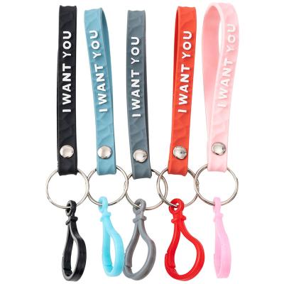 China Fashional Souvenir Gifts Customized Colorful Soft PVC Silicone Rubber Key Chain Key Chains 