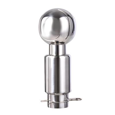 China General 304 Stainless Steel Hygienic Rotary Spray Cleaning Ball Bolted Rotary Spray Ball for sale