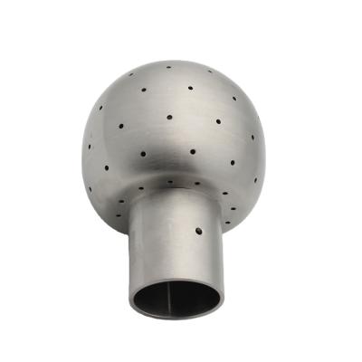 China Machinery Repairs Workshop Food Grade Stainless Steel SS304 1 Inch Spray Nozzle Fixed Welded Cleaning Ball for sale