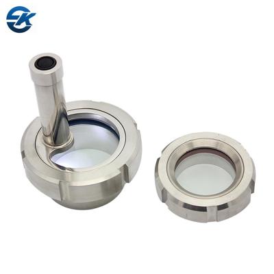 China Stainless Steel Milk Industry Stainless Steel Food Grade SS304 Union Sight Glass for sale