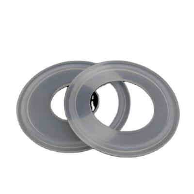 China Silicone Food Grade Silicone EPDM FPM PTFE Sanitary Tri Clamp Gasket for sale