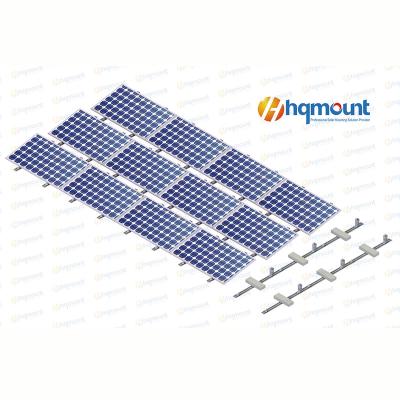 China Support Solar Modules hqmount aluminum solar mounting pv module support flat roof pv mounting system New Solar Ballast Roof Mounting System for sale