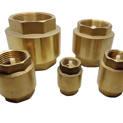 China BOYATU General Core 1/2 Inch - 4 Inch CW617N Metal Brass Inline Spring Check Valve for sale