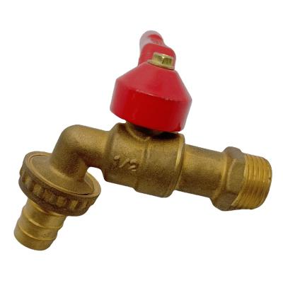 China CL BOYATU Hose Brass Water Tap 1/2 3/4 With Spout Color for sale