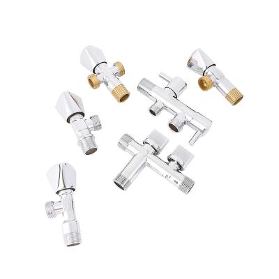 China BOYATU BYAV-12120 general angle valve 3 years NC; ZHE Chrome Manual Brass Normal Temperature Angle Valves, Quick Open for sale