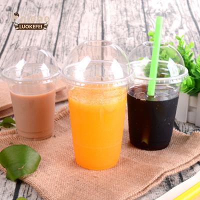 China Best-selling eco-friendly yogurt cup plastic cold drinking plastic take away coffee eco 12oz plastic cup for sale