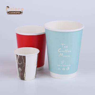 China Manufacturer Paper Disposable Good Quality Coffee Cups Wholesale Design To Take Away Paper Cups for sale