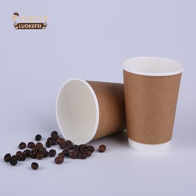 China Double Wallpaper Disposable Coffee Cup Design Custom Printed Price Disposable Paper Cup for sale