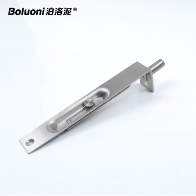 China Modern Hot Sale 4-12 Inch 201 Concealed Door Latch Bolt Door Accessories Furniture Stainless Steel For Furniture for sale