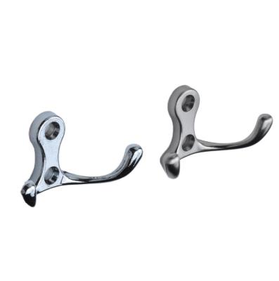 China Viable zinc alloy solid hook, punched repair nails, wall fixing, clothes heavy metal load bearing hooks for sale